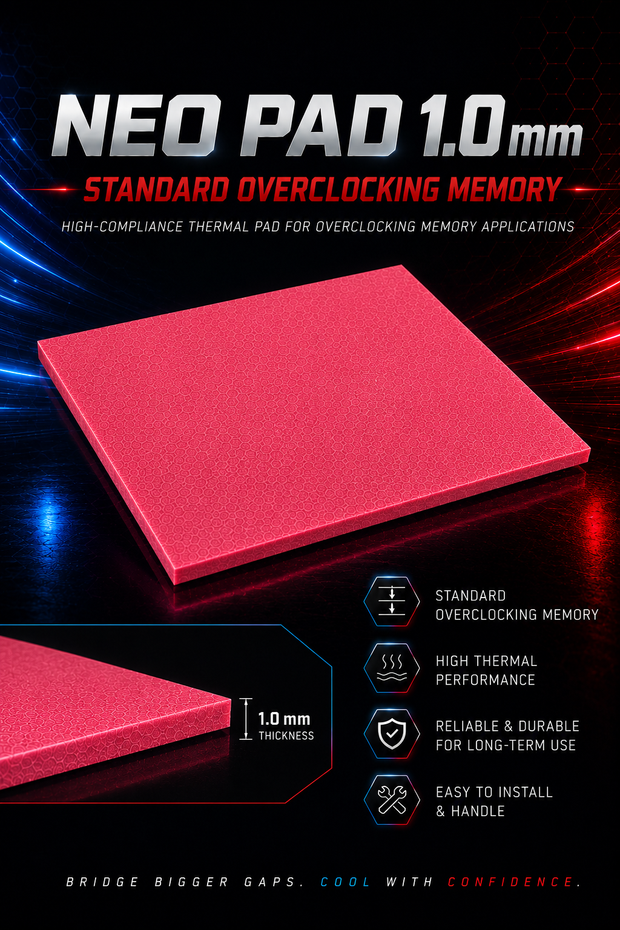 NEO PAD 1.0 mm – Standard Overclocking Memory
