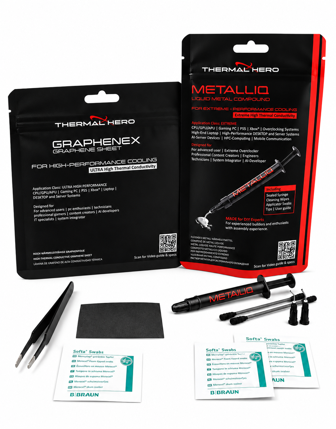 GRAPHENEX + METALLIQ Cooling Bundle product image