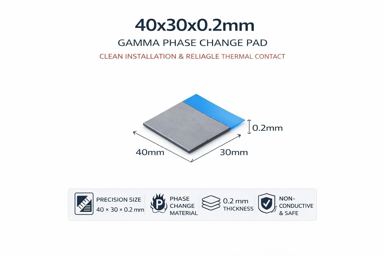 GAMMA PTM 40x30x0.2mm Duo - PS5 Service Kit with T8 & Accessories gallery image 2