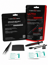 GRAPHENEX Performance Kit - 51x68mm Graphene Heat Spreader + ULTRA 3g Thermal Paste