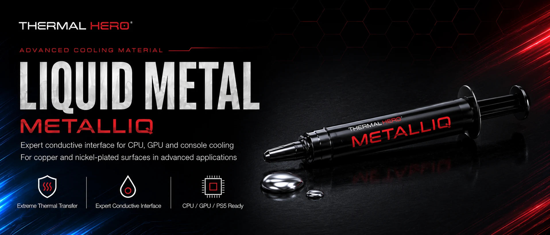 METALLIQ Liquid Metal For Compatible Expert Direct-Contact Cooling