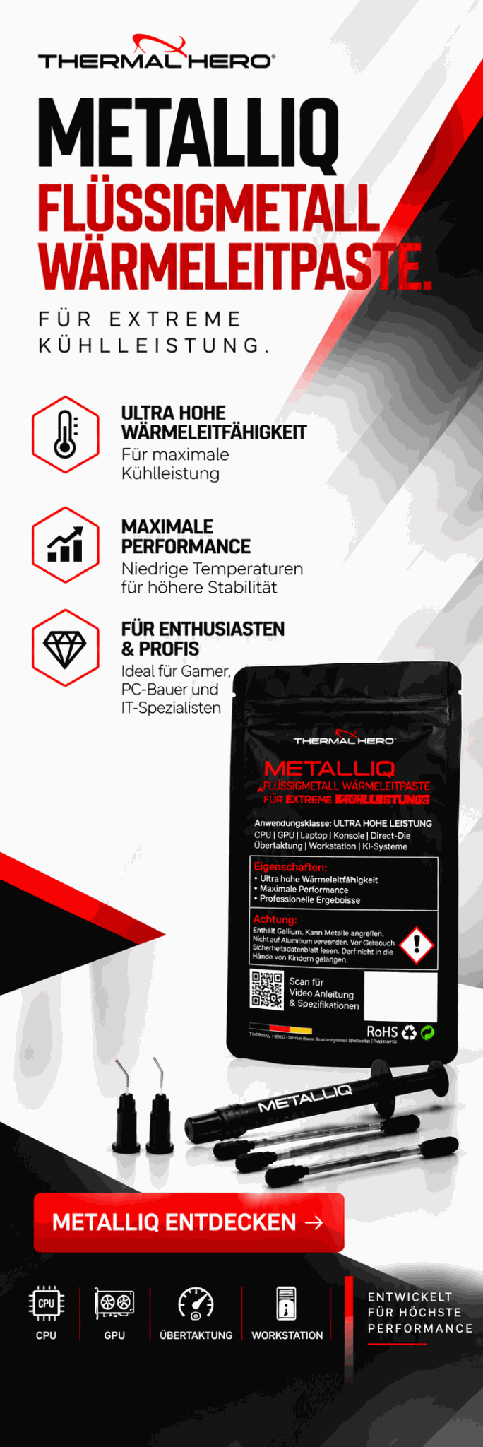 Thermal Hero METALLIQ Flüssigmetall compound
